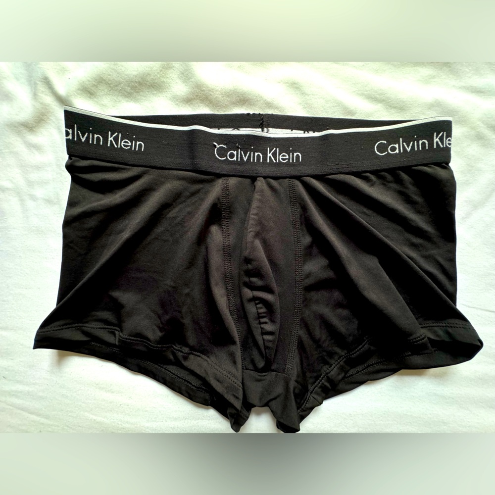 Vintage Calvin Klein Trunks Black Small